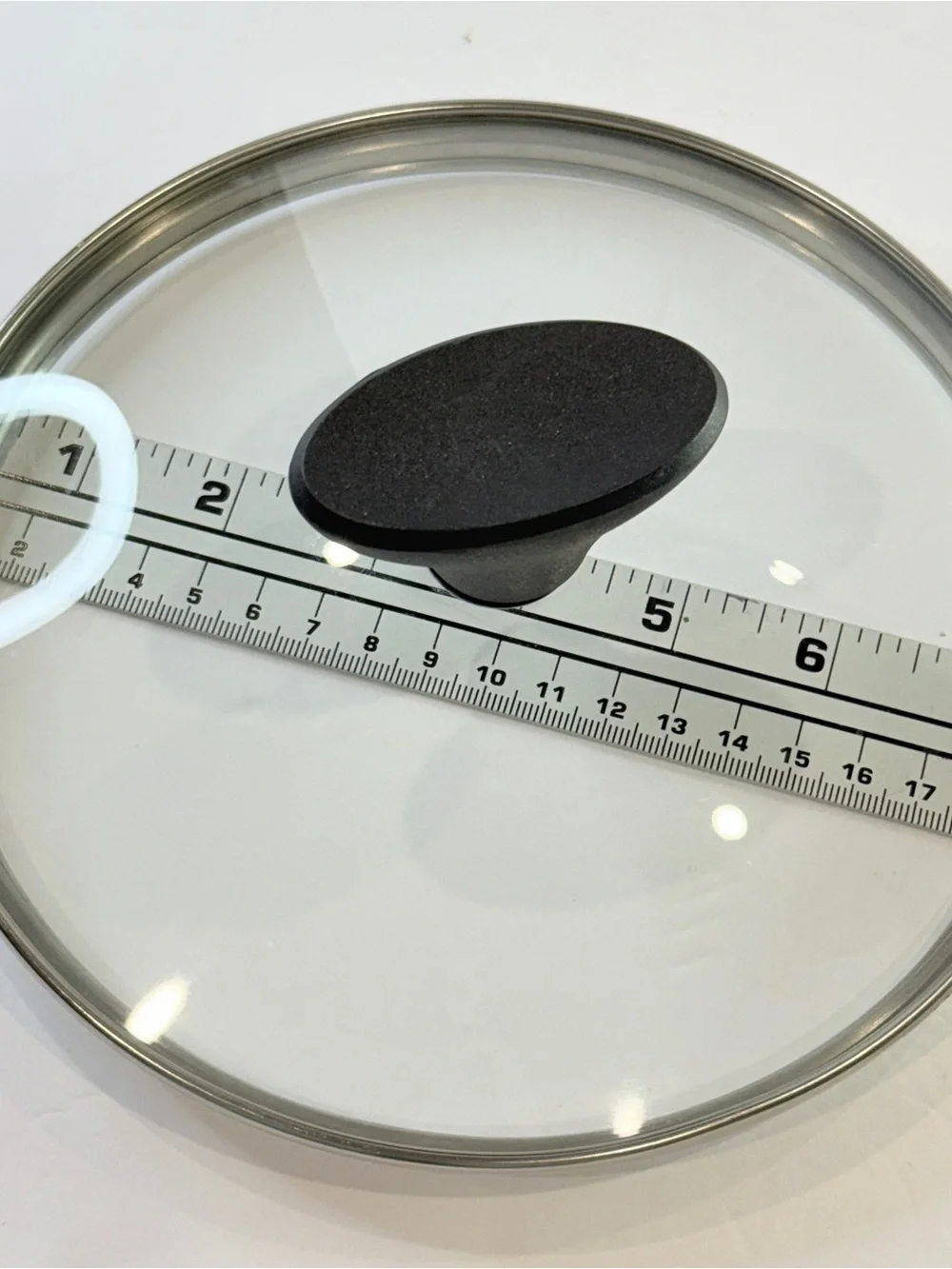 Crystal Clear 8” Tempered Glass Pot Lid – Universal Stainless Steel Replacement